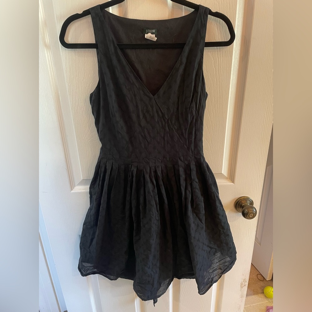 J Crew black dress. Perfect for any occasion